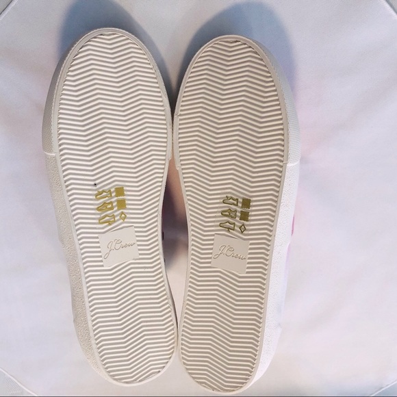 NIB J Crew 2 color dipped sneaker - Picture 6 of 7
